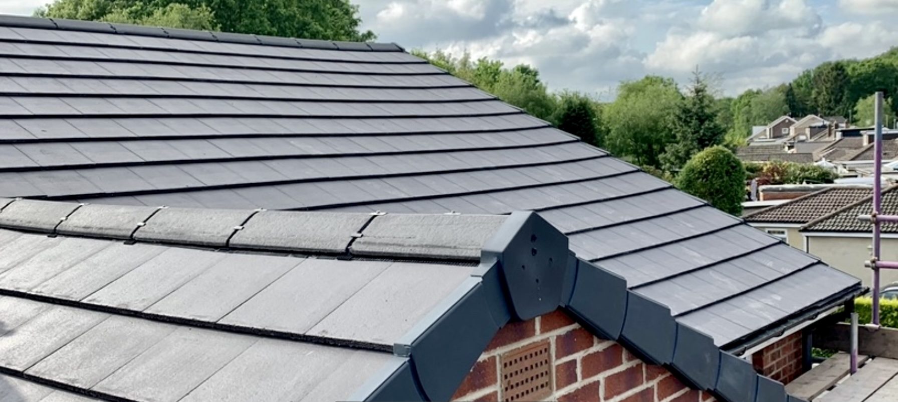 Professional roofers
