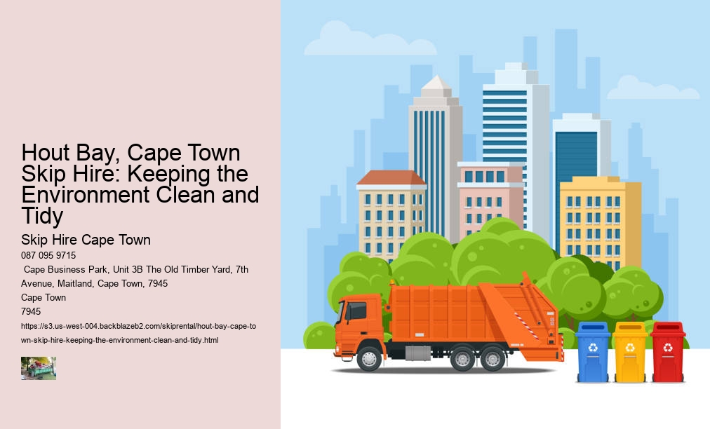 Hout Bay, Cape Town Skip Hire: Keeping the Environment Clean and Tidy