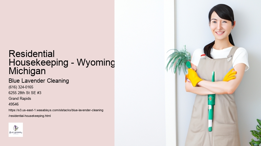 Residential Housekeeping - Wyoming, Michigan