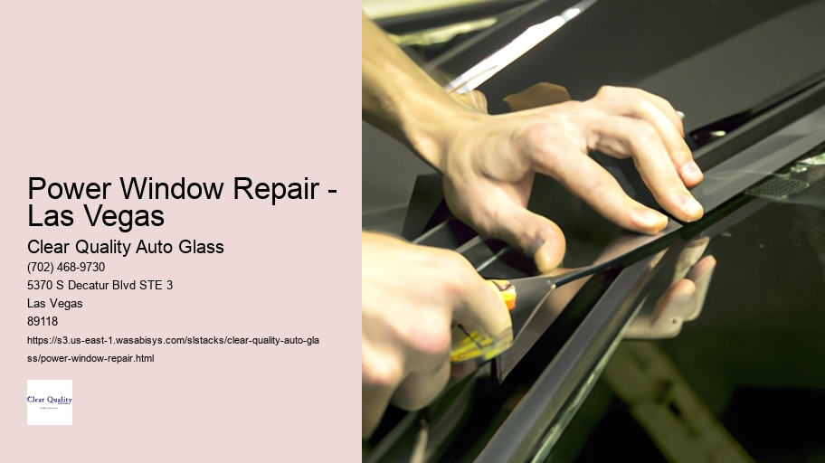 Power Window Repair - Las Vegas