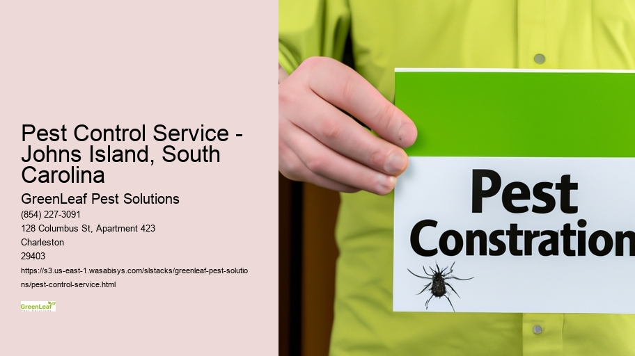 Pest Control Service - Johns Island, South Carolina