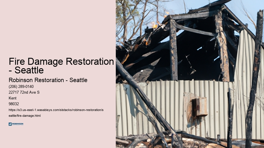 Fire Damage Restoration - Seattle