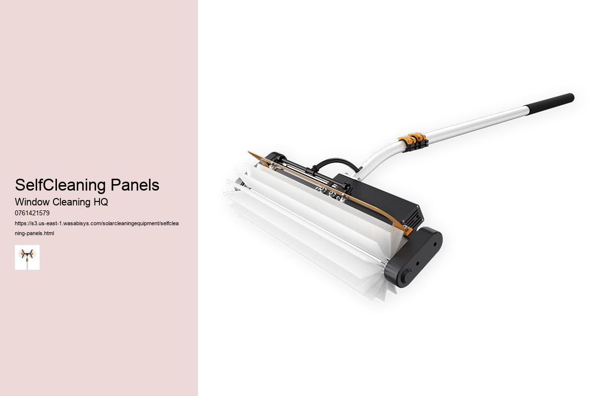 SelfCleaning Panels
