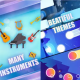 Piano music tiles template