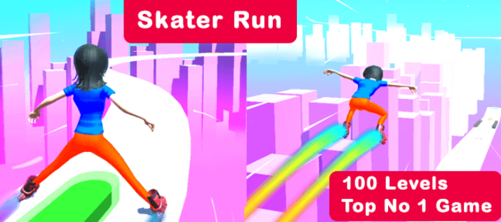 Skater Run – Trending Hyper Casual Game - SourceCodeGame