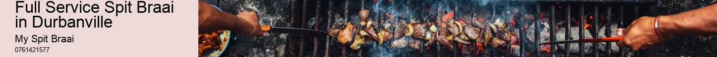 Full Service Spit Braai in Durbanville