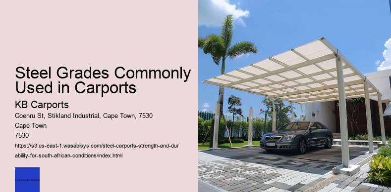 Steel Grades Commonly Used in Carports