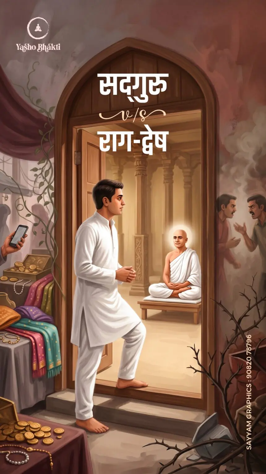 Sadguru v/s Raag Dwesh