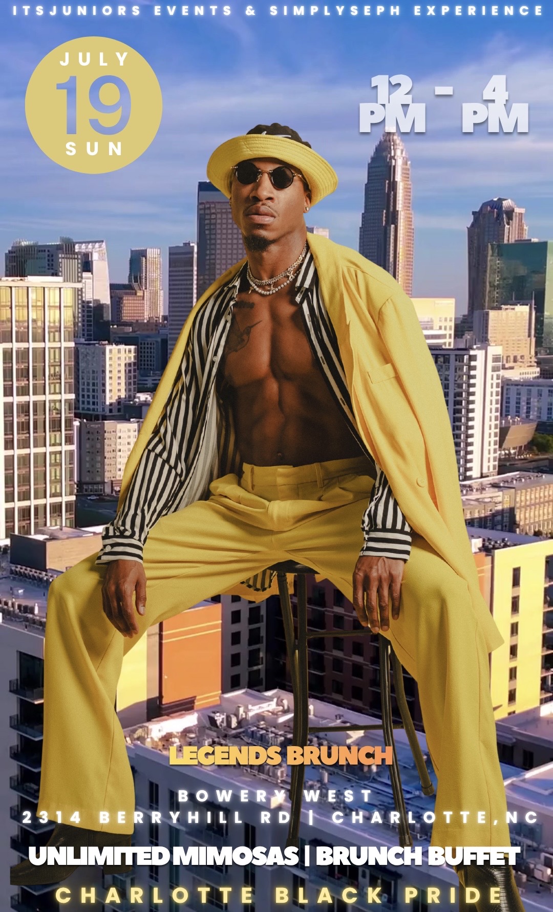 SimplySeph: It’s Junior Events Legends Brunch | Charlotte Black Pride