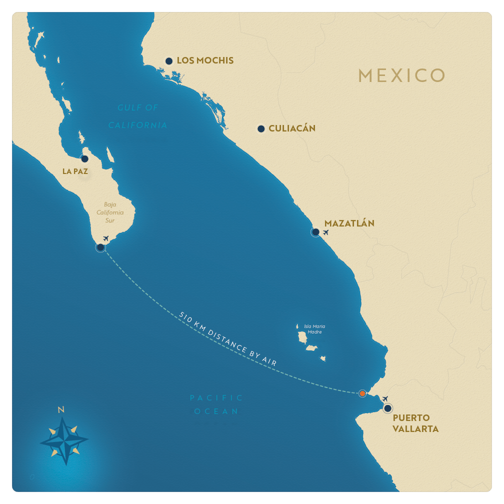 Gulf of California Map