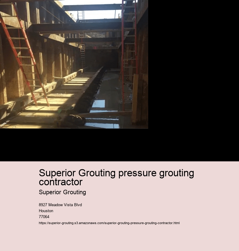 Superior Grouting pressure grouting contractor Superior Grouting Superior Grouting pressure grouting contractor
