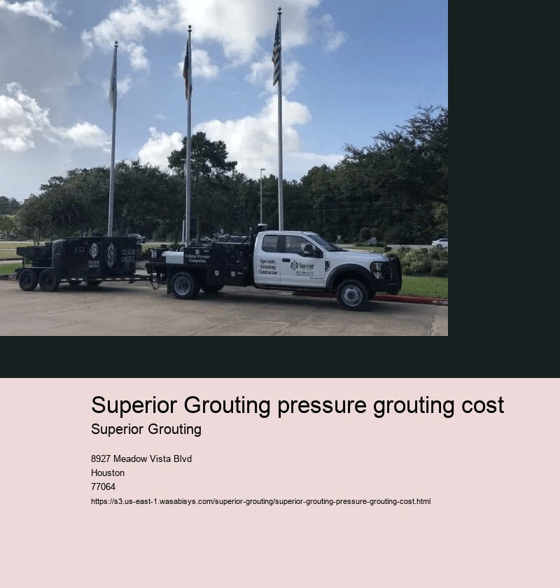 Superior Grouting pressure grouting cost Superior Grouting Superior Grouting pressure grouting cost