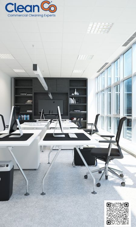 How do you clean commercial kitchens?