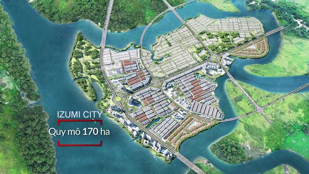 Đánh giá vị trí Izumi City