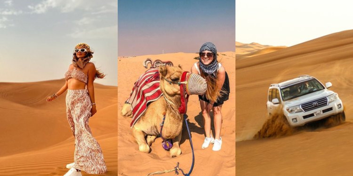 Dubai safari desert Camel Trekking