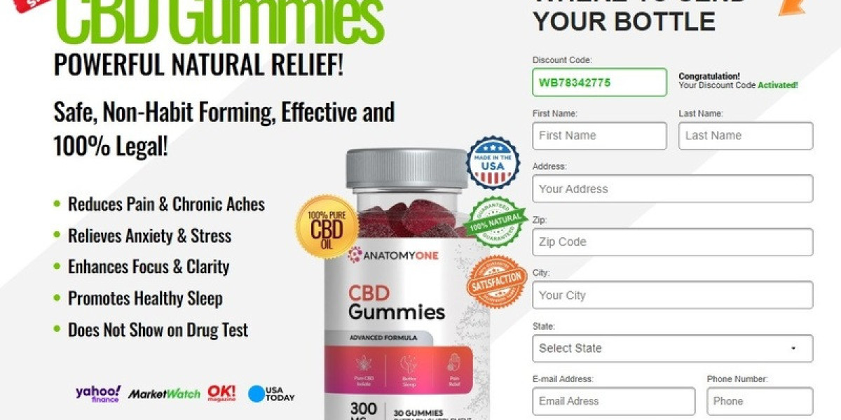 Anatomy One CBD Gummies Reviews: Ingredients, Results [Pros-Cons] & Price !