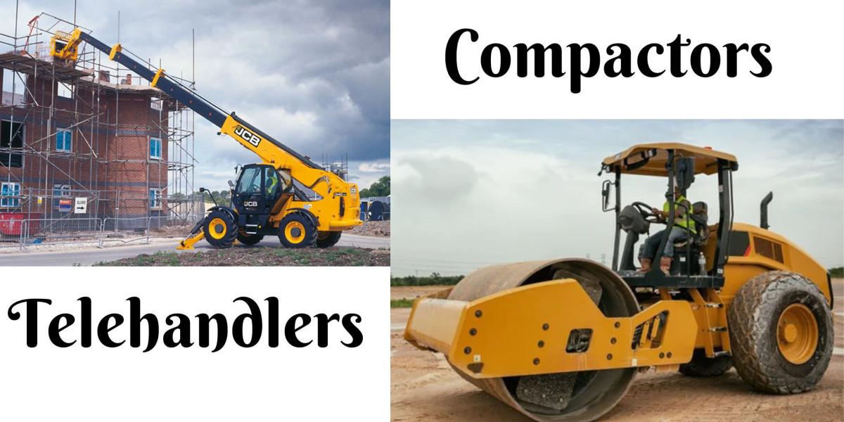 JCB 530-110 Telehandler and L&T 990HF Compactor: Reliable Solutions for Construction Industry