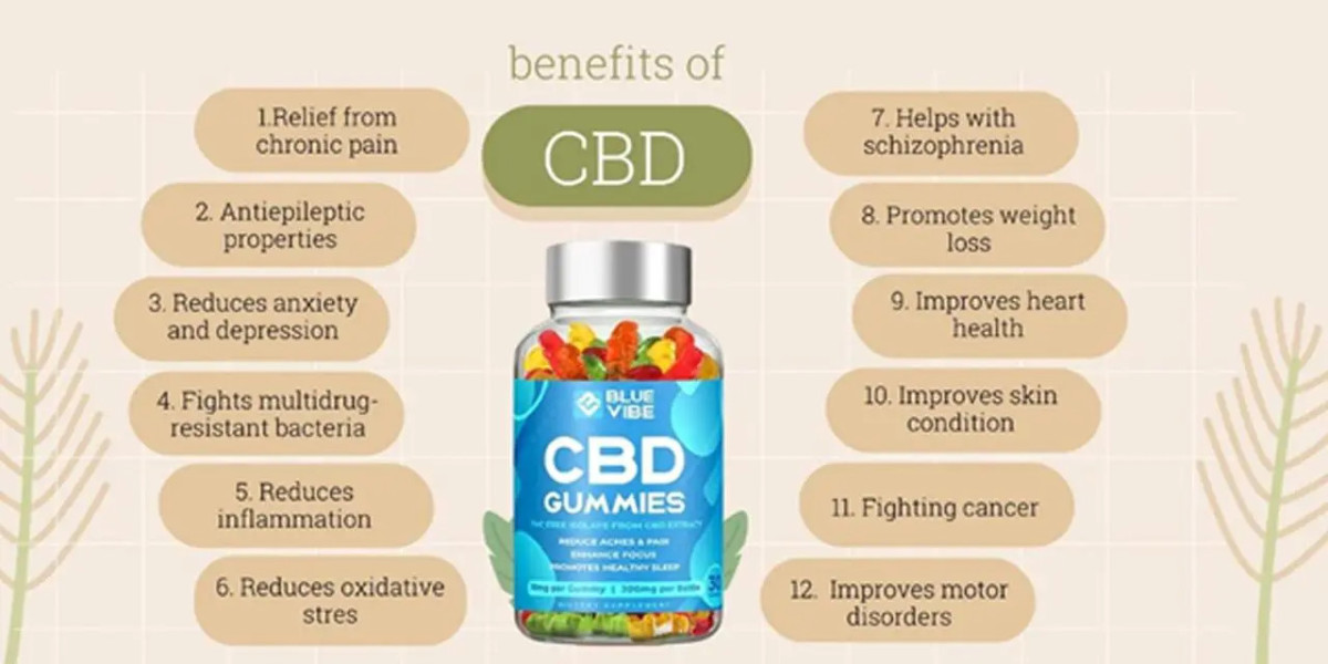"Blue Vibe CBD Gummies: A Tasty Way to Relieve Stress and Anxiety"