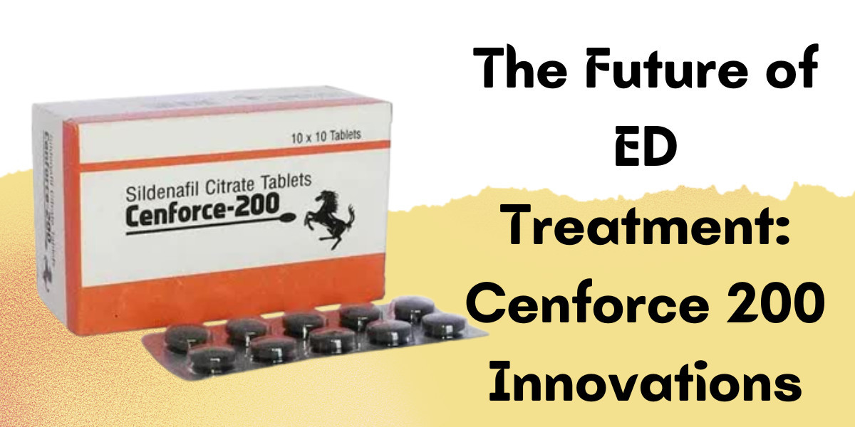 The Future of ED Treatment: Cenforce 200 Innovations