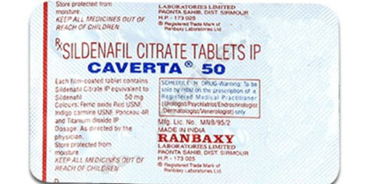 Caverta 50mg: Empowering Intimacy with Sildenafil Citrate Precision
