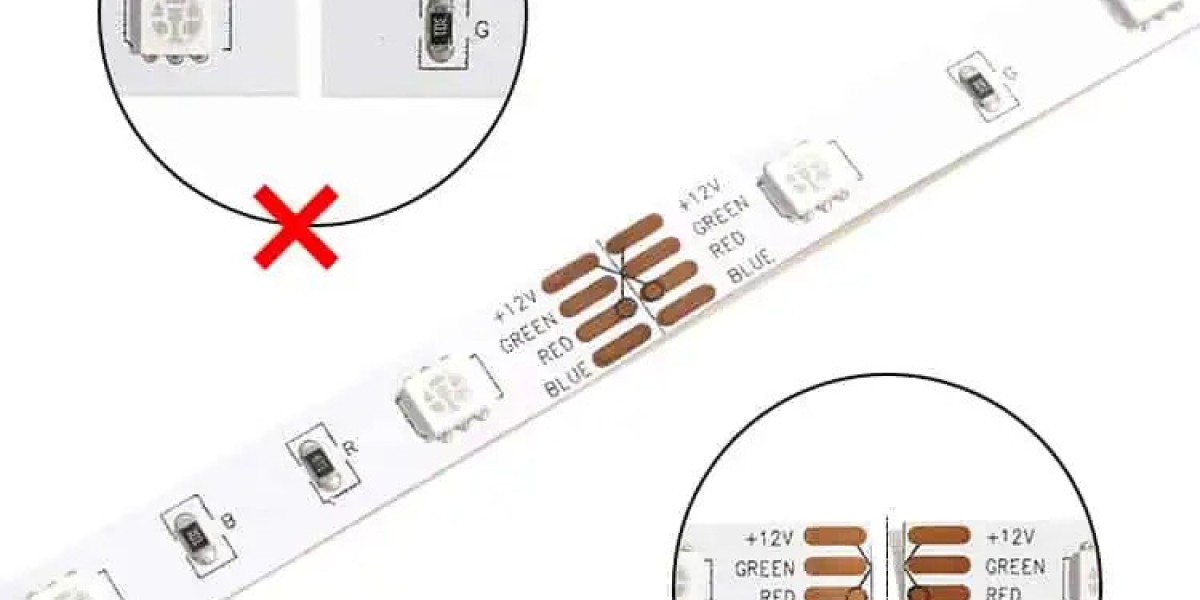 How to Cut, Connect, and Power LED Strip Lights