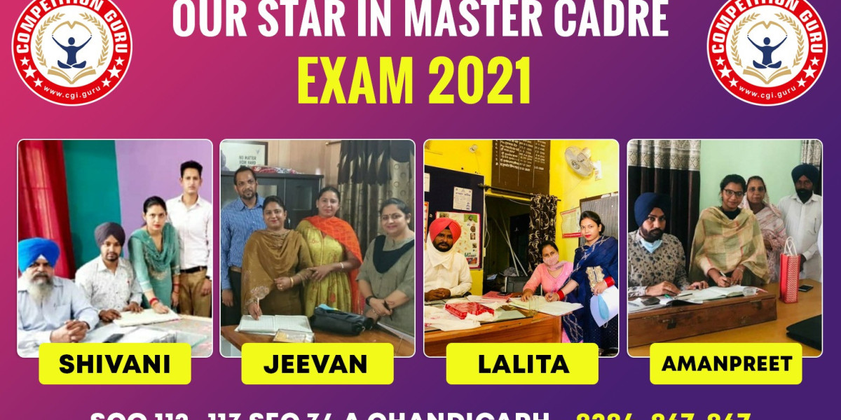 Online Offline Coaching for Master Cadre in Competition Guru Chandigarh