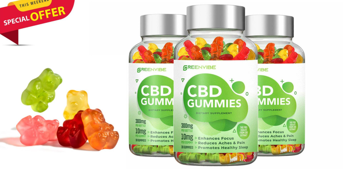 Experience Natural Relief with Greenvibe CBD Gummies!
