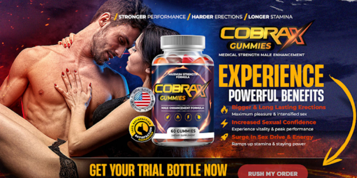 Cobra X Gummies Promote Confidence & Produce Sky-high Erections!