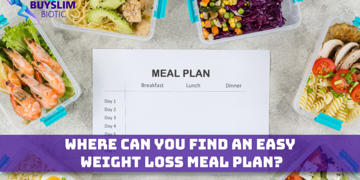 Where Can You Find an Easy Weight Loss meal Plan?