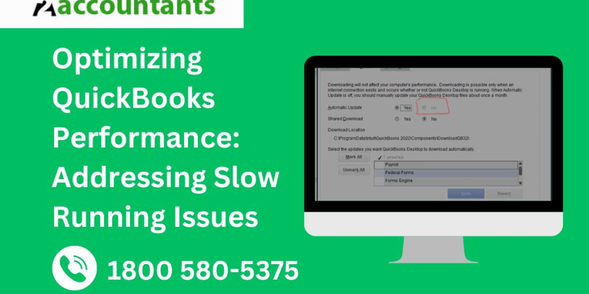 Optimizing QuickBooks Performance: Addressing Slow Running Issues