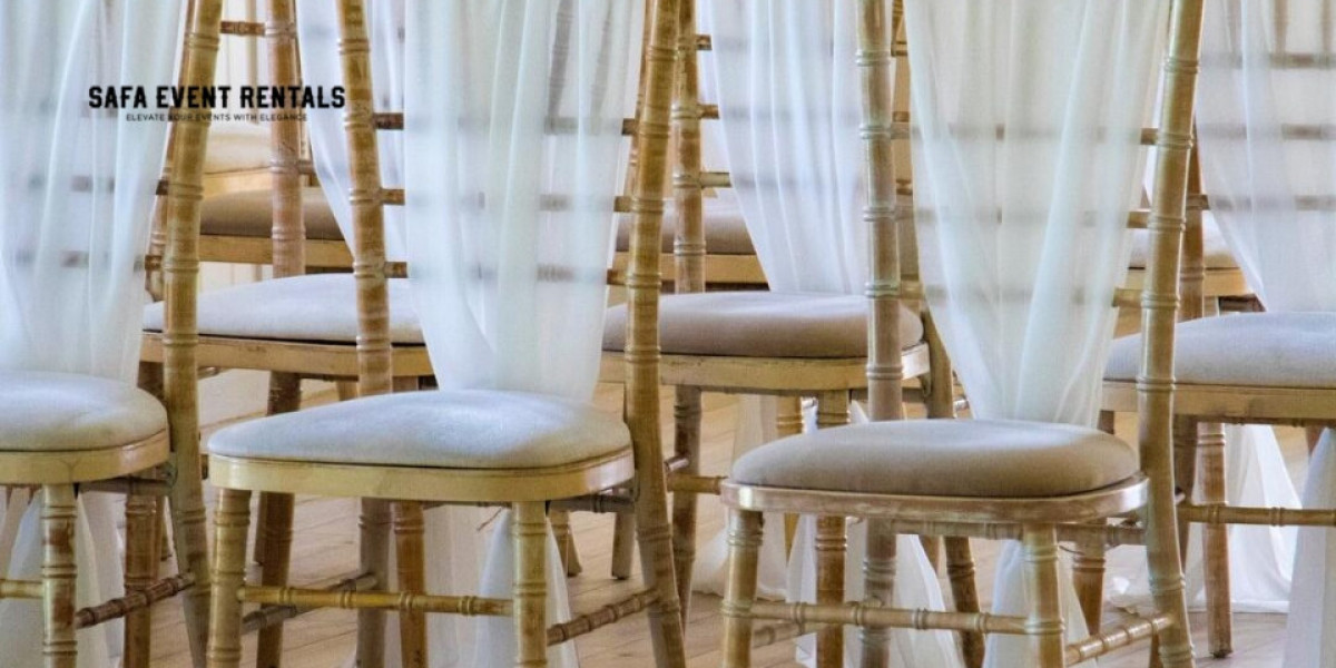 Exploring the Elegance: Gold Wedding Chairs for Rent