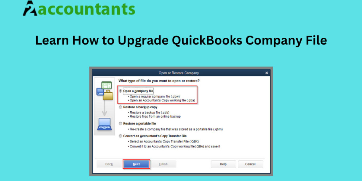 Learn How to Upgrade QuickBooks Company File