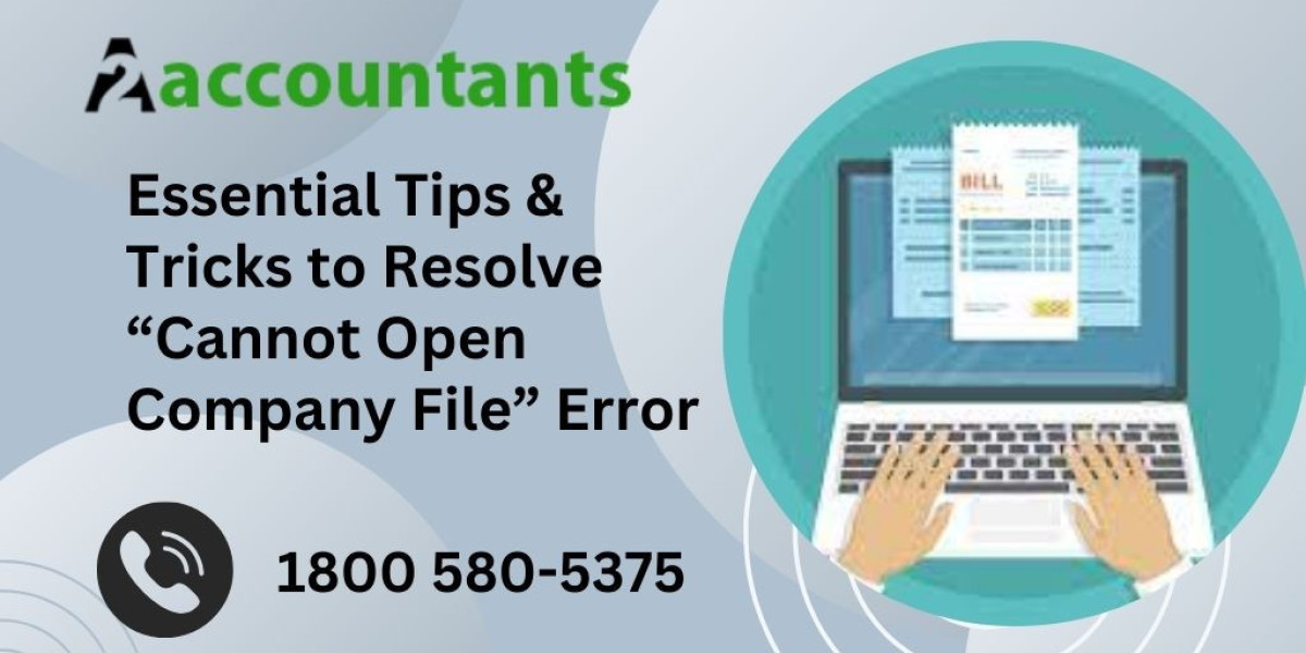 Essential Tips & Tricks to Resolve “Cannot Open Company File” Error