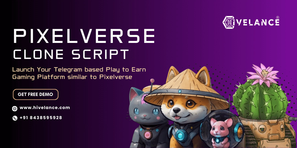 Launch Your Pixelverse Clone Today with Hivelance Pixelverse Clone Script !