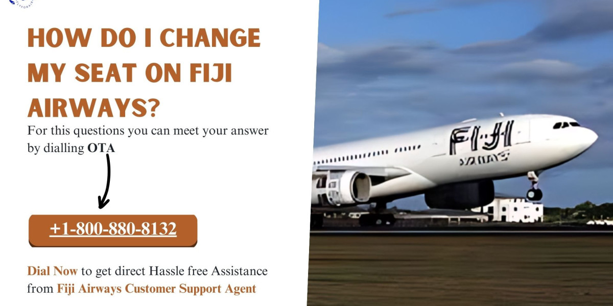 How do I change my seat on Fiji Airways?