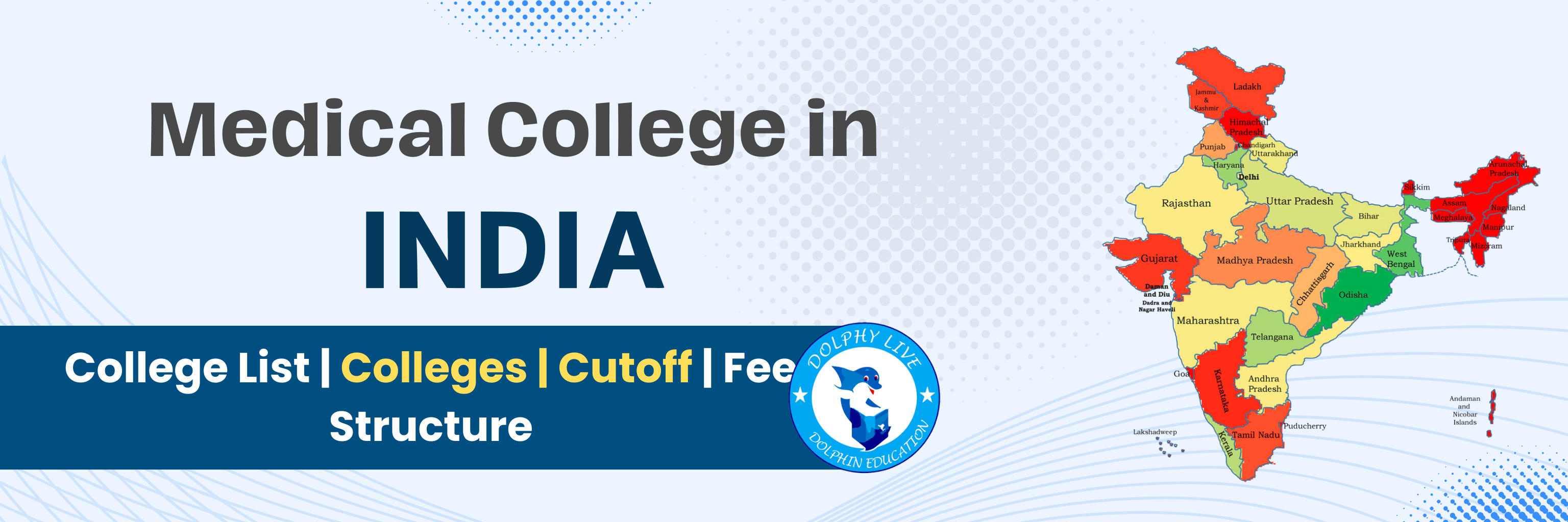 Top Medical Colleges in India - Government & Private, MBBS Seats, State-wise List