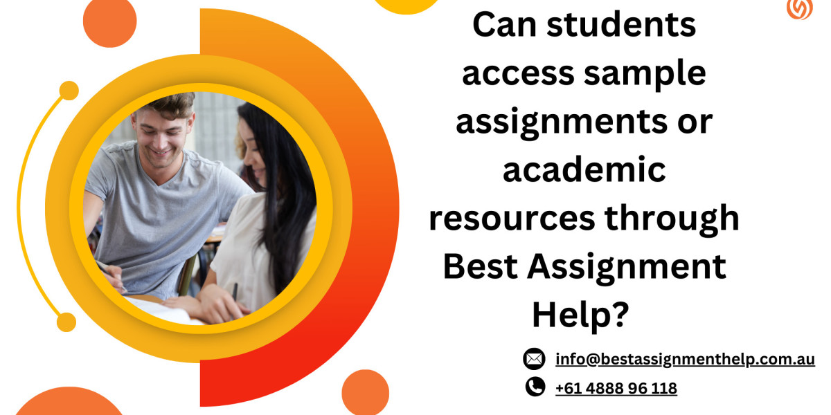 Can students access sample assignments or academic resources through Best Assignment Help?