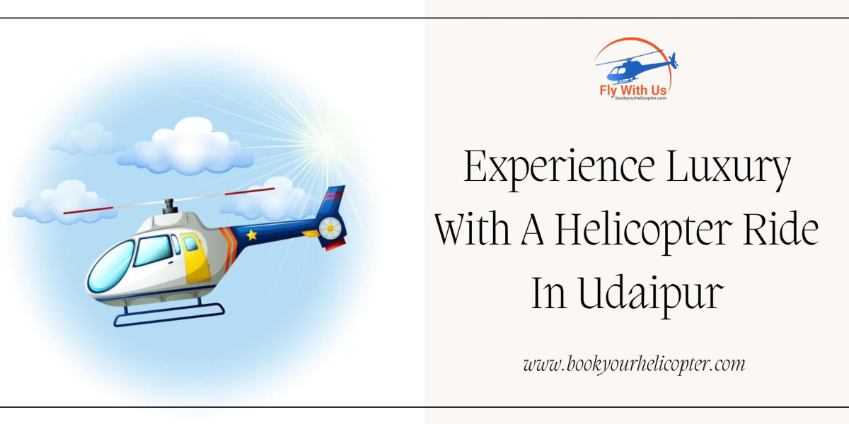 Experience Luxury With A Helicopter Ride In Udaipur