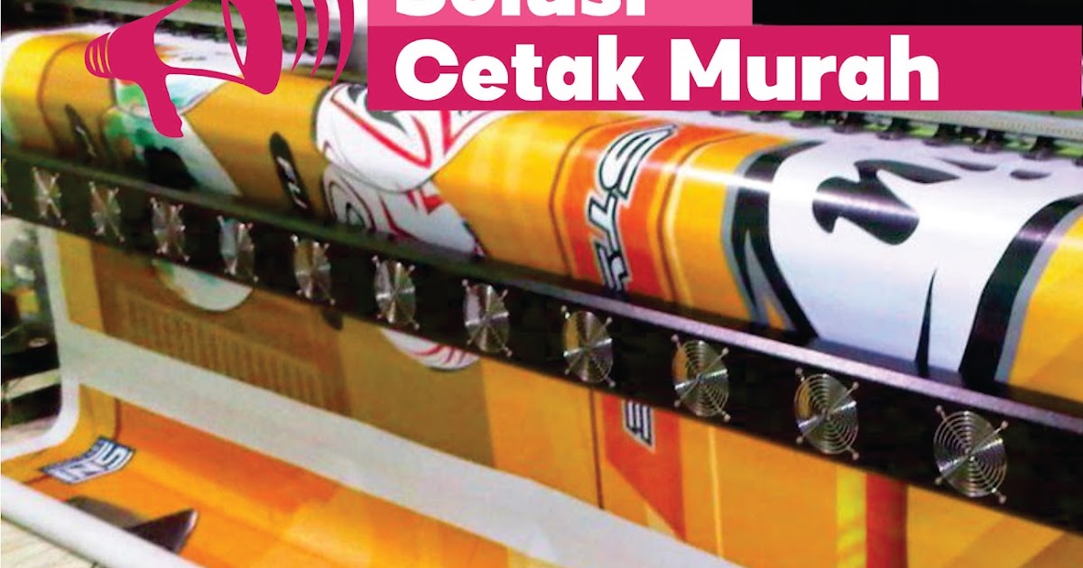 CETAK SPANDUK MURAH DI JAKARTA TIMUR - Naura Printing : Percetakan Rawamangun 24 Jam Jakarta Timur