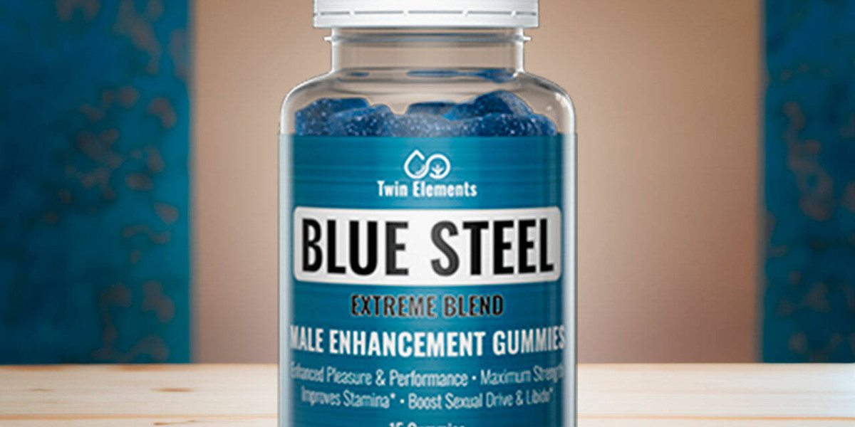 Top 10 Male Enhancement Gummies: Twin Elements Blue Steel CBD Male Enhancement Gummies