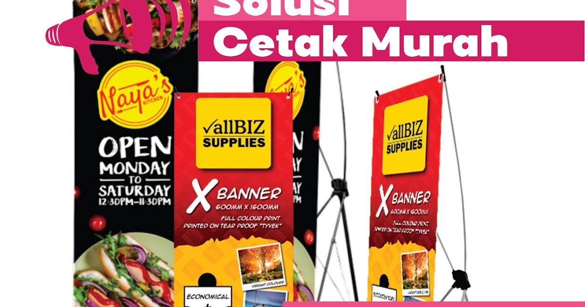 TEMPAT CETAK X BANNER DI JAKARTA TIMUR - Naura Printing : Percetakan Rawamangun 24 Jam Jakarta Timur