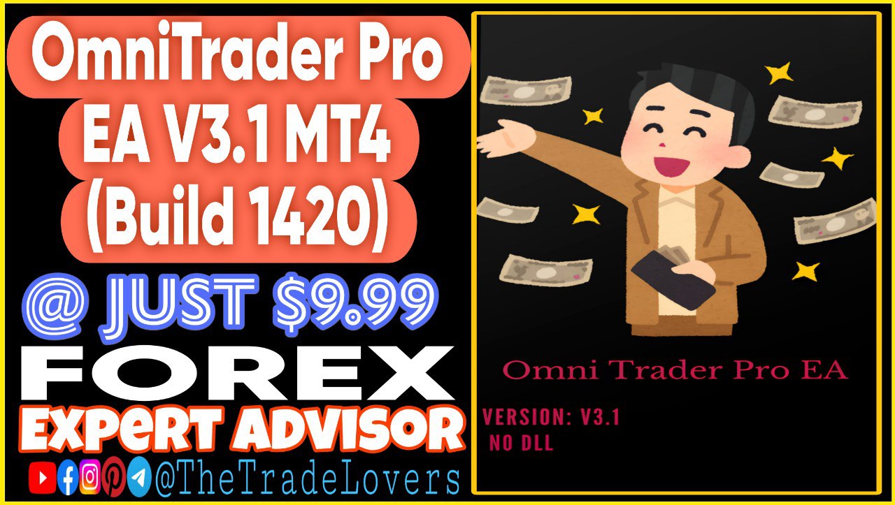 Omni Trader Pro EA V3.1 (Works on Build 1420) | Forex Robot | MT4 Expert Advisor - Payhip