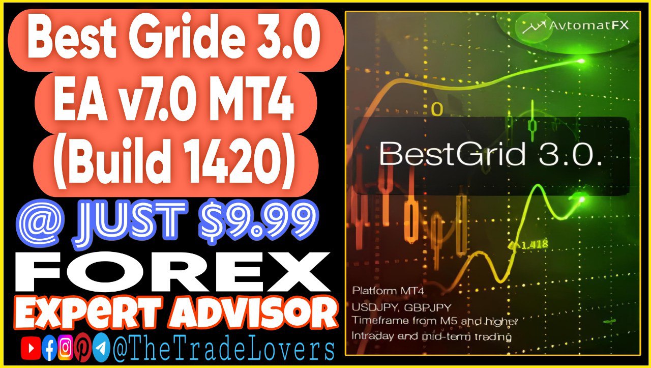 BestGride 3.0 EA V7.0 MT4 (Works on Build 1420) | Forex Robot | MT4 Expert Advisor - Payhip