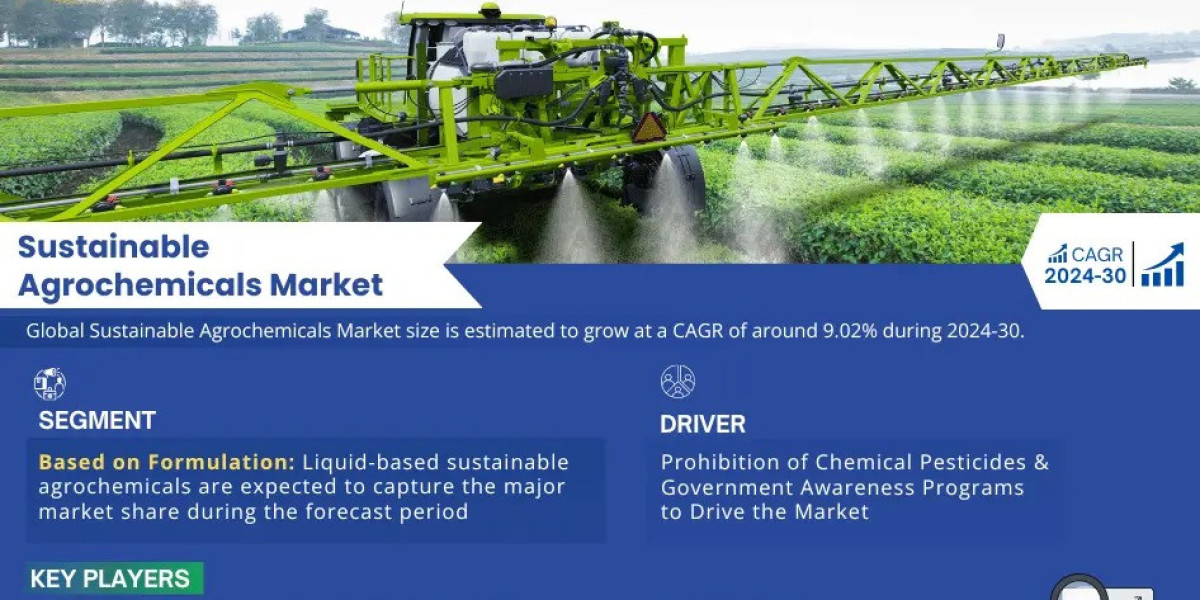 Sustainable Agrochemicals Market Bifurcations, Drivers, Restraints, and Trends Forecast 2024-2030