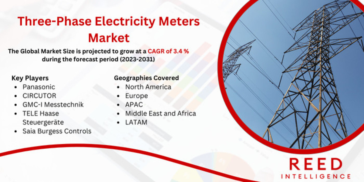 Three-Phase Electricity Meters Market Market Segmentation, Regional Insights, and Top Players 2024-2032