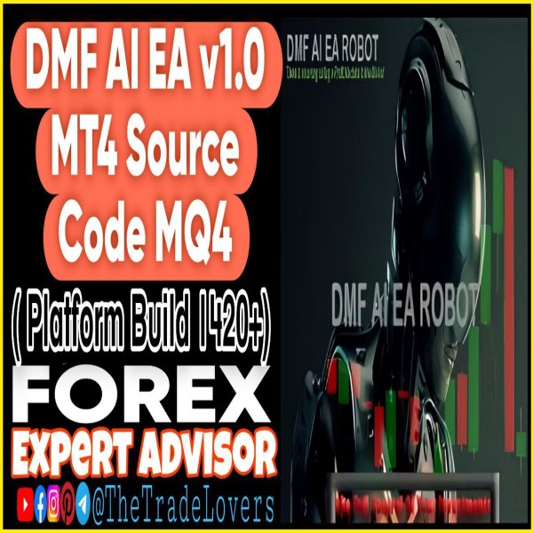 DMF Ai EA V1.0 MT4 MQ4 Source Code (Works on Build 1421+) | Forex Robot | MT4 Expert Advisor - The Trade Lovers