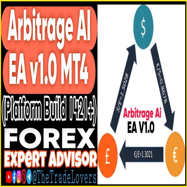 Arbitrage AI EA v1.0 MT4 (Works on Build 1421+) | Forex Robot | MT4 Expert Advisor - The Trade Lovers