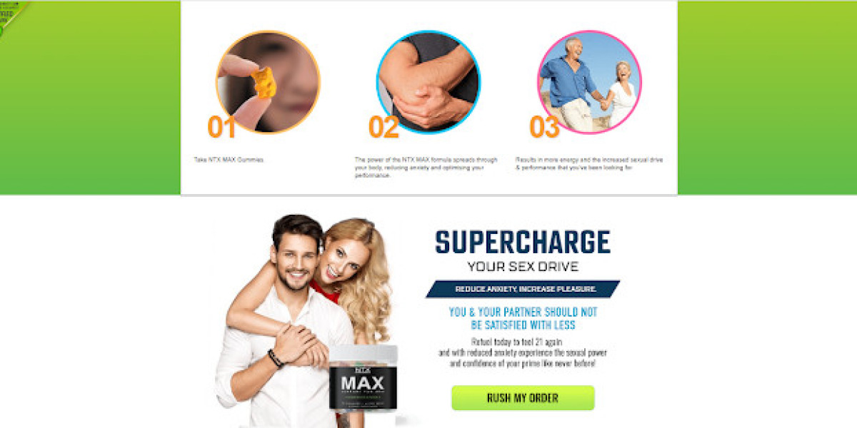 NTX Max Male Enhancement Gummies USA Formula Benefits & Reviews