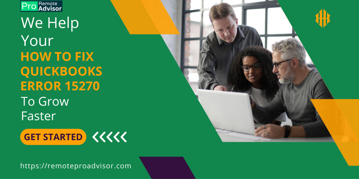 How to fix QuickBooks Error 15270