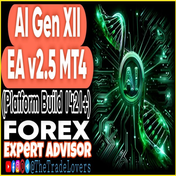 AI Gen XII EA V2.5 MT4 (Works on Build 1421+) | Forex Robot | MT4 Expert Advisor - The Trade Lovers